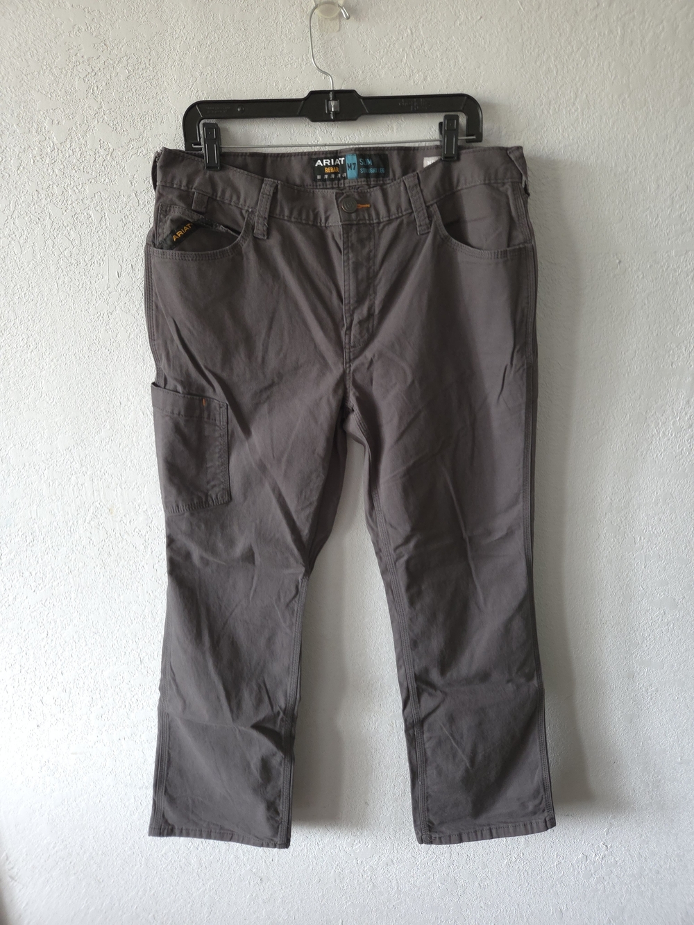 Ariat Men's Charcoal Cargo Work Pants